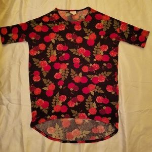Lularoe xxs floral irma tunic